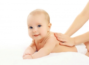 Baby massage at home