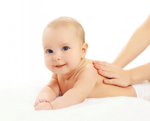 Baby massage at home